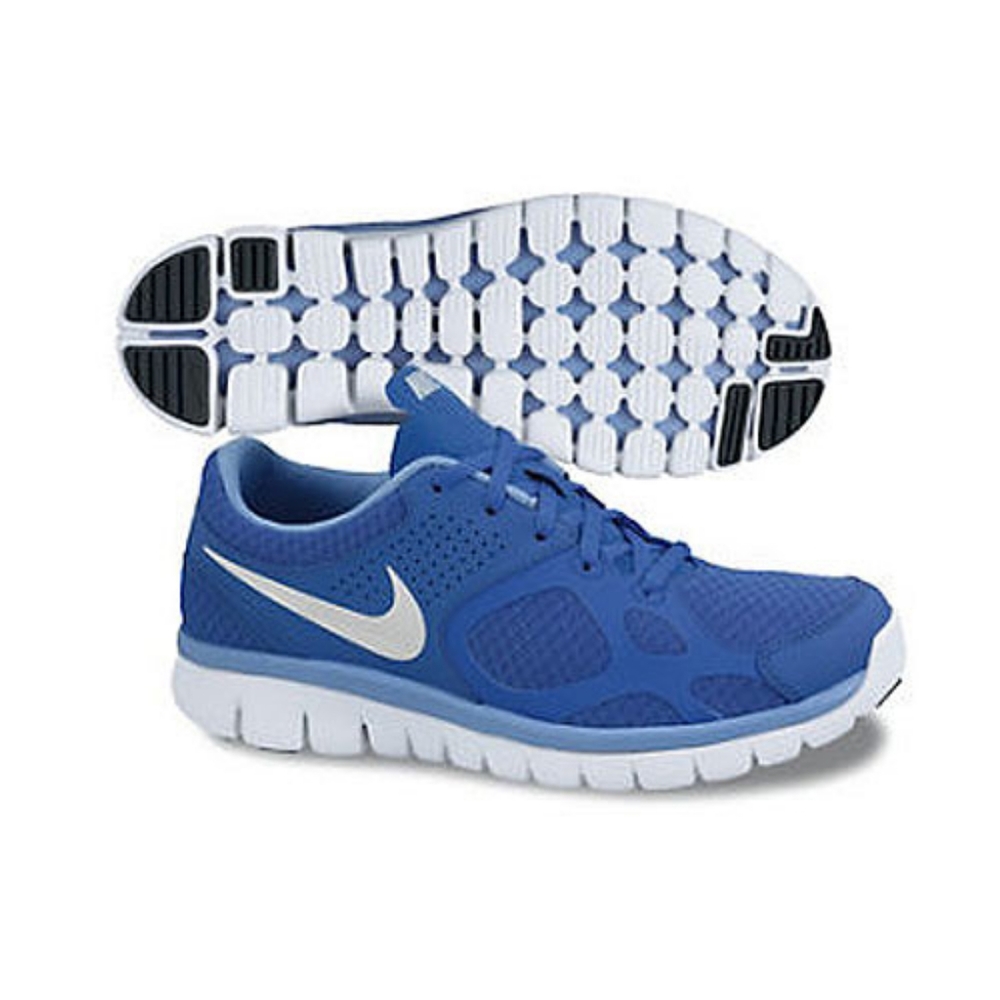 2012 Nike Flex Run Blue Athletic Running Sneakers Women's 7.5
